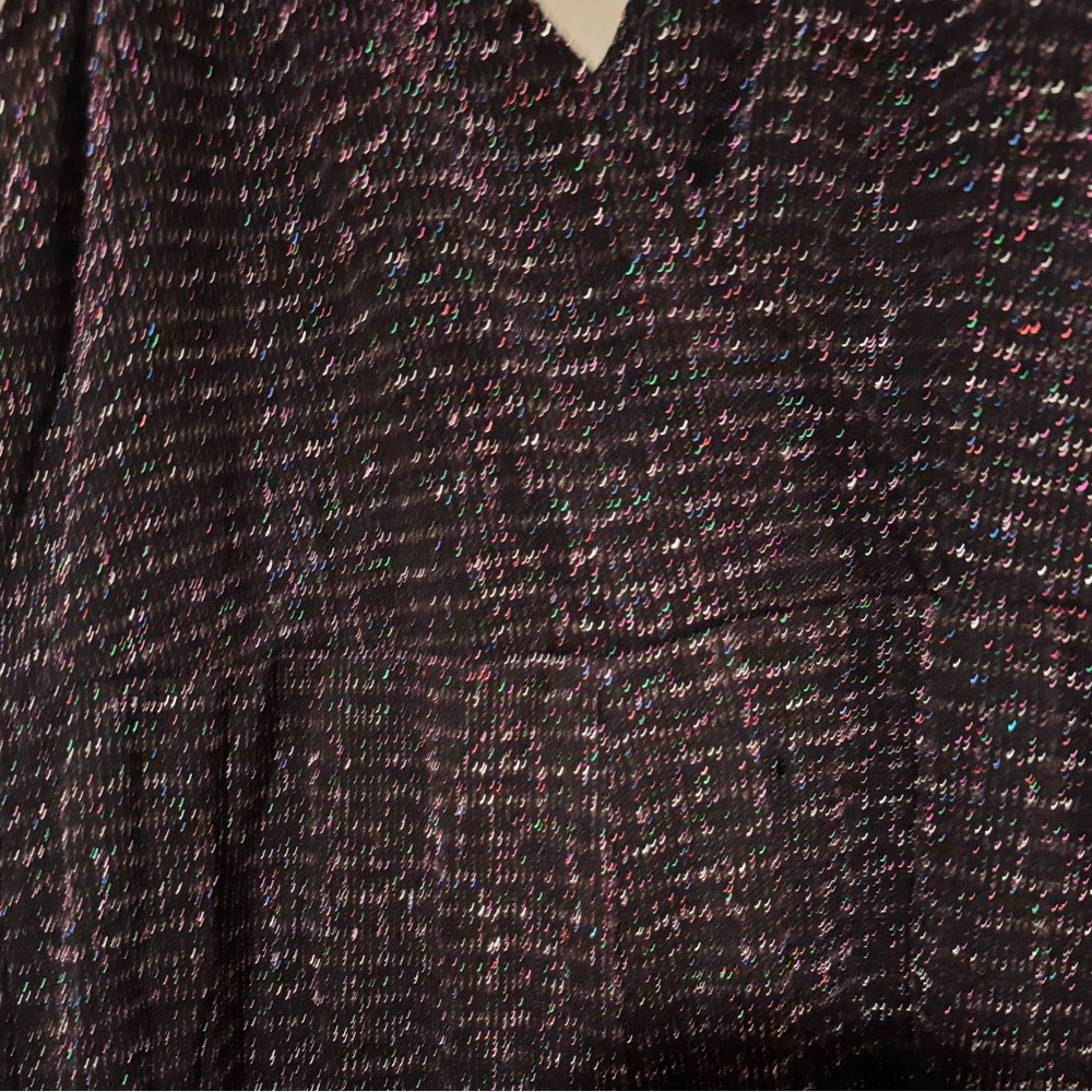 GUC Wild Fable Multicolor Metallic Sleeveless Jumpsuit - Picture 4 of 12
